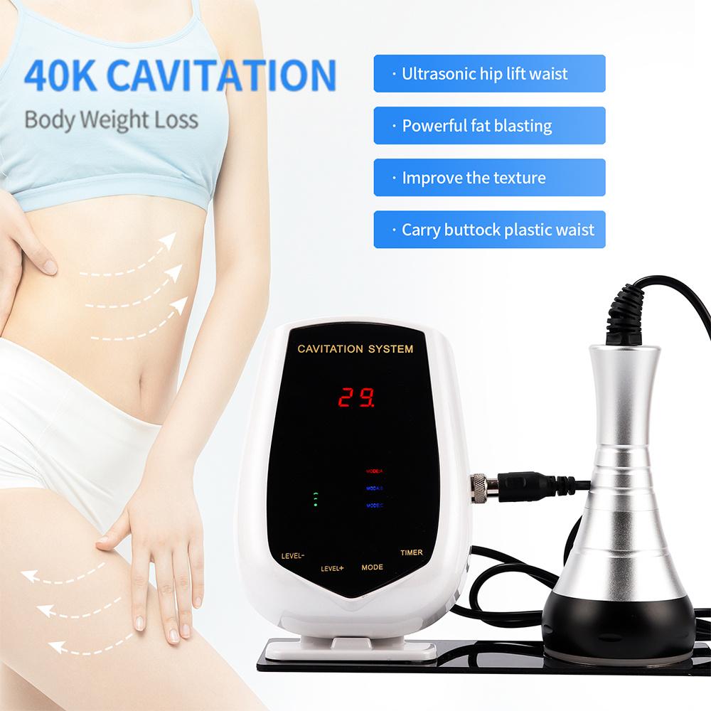 Macchina Ultrasuoni a Cavitazione 40K per Dimagrimento Corpo, Massaggiatore ad Ultrasuoni per Perdita di Peso, Rimuovi Grasso Addominale Vita Gambe Br