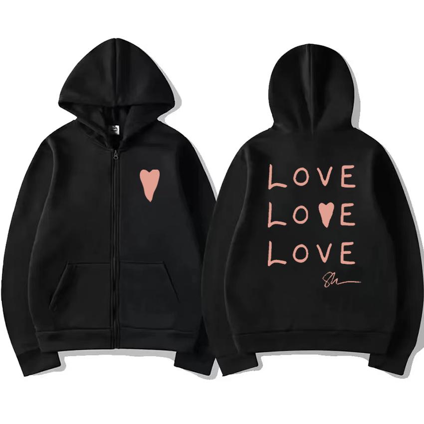 

Singer Shawn Mendes Tour Hoodie Men Women s gothic clothes Fleece oversized Outerwear harajuku Fashion Jacket Sportswear 3XL чорний