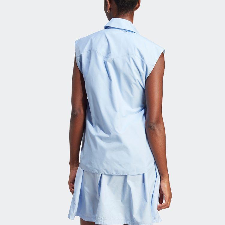 Adidas CITY ESCAPE Vests Women's Blue Lapel Moderate Other IA2138