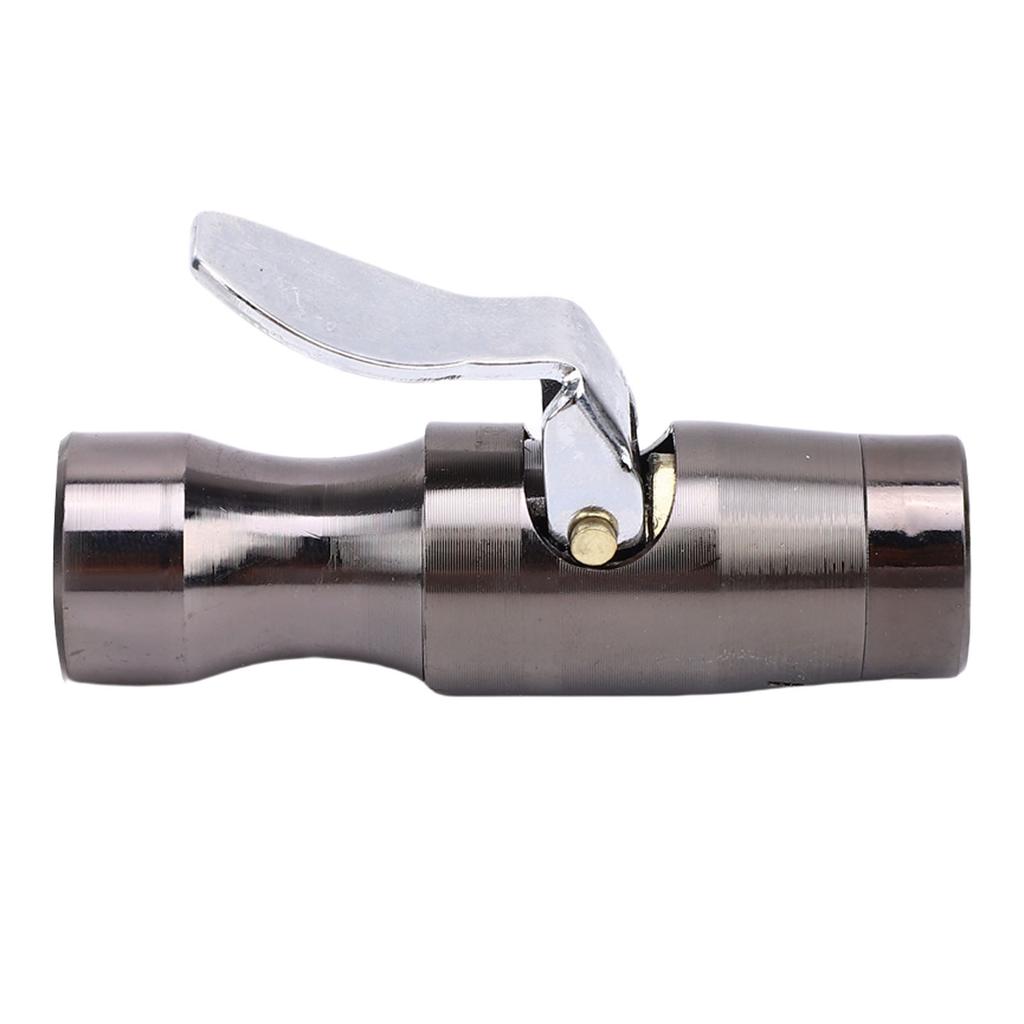 Locking   Chuck 300 PSI 1Celsius4in FNPT Heavy Duty Closed   Brass Straight Lock On Tire Chuck for Tire Inflator Gauge
