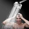 Chrome Rainfall Shower Head 9-in-1 Functions High Pressure Water Saving Easy Installation Modern Design 3-Year Warranty Bathroom
