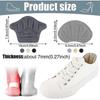 Heel Pads for Shoes, 2 Styles Self-adhesive Non-slip Cushions for Sports and Leather Shoes, High Heels