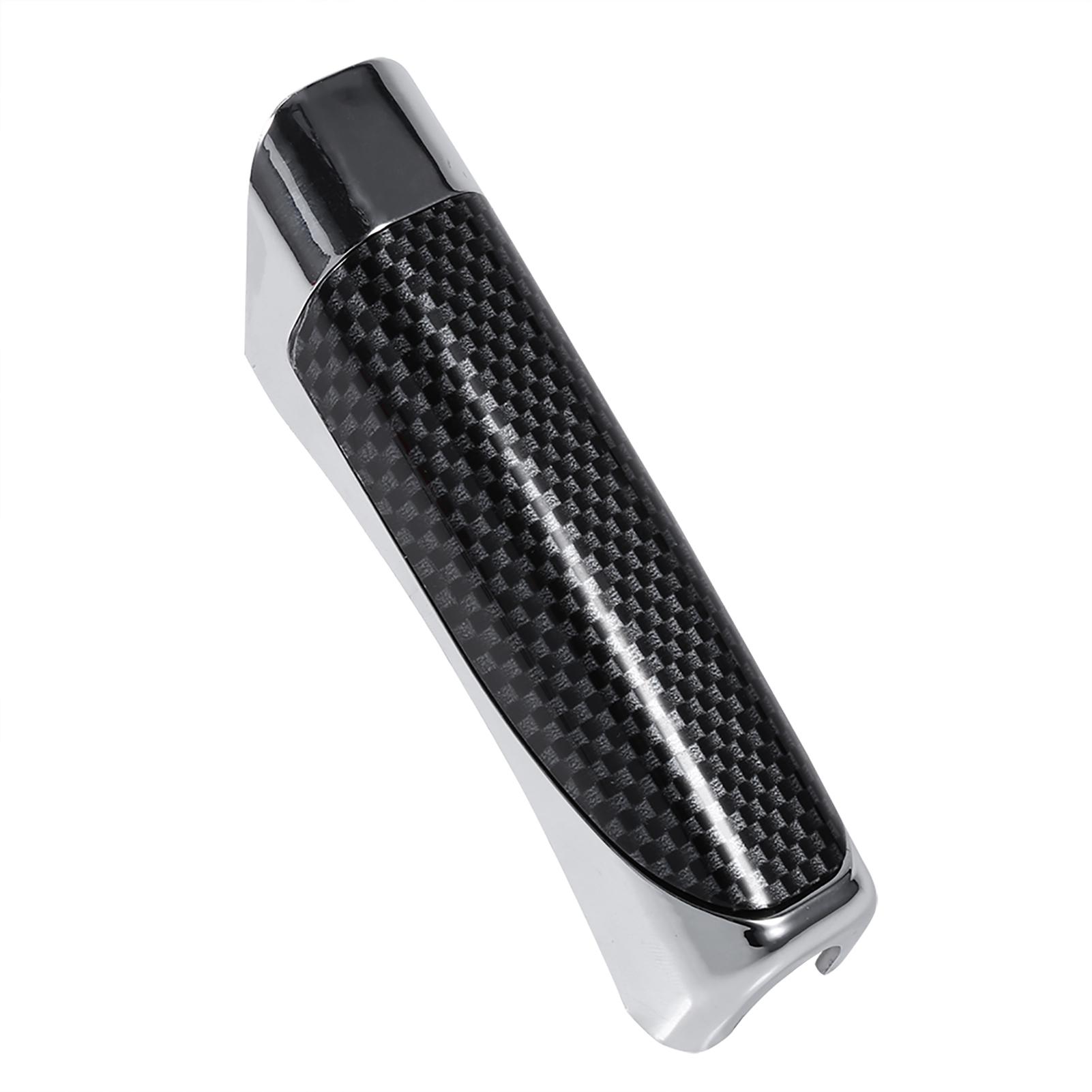 

Защитная декоративная накладка на ручник автомобиля, стиль карбонового волокна