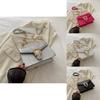 Stylish Chain Shoulder Bag For Women Trendy Small Square Bag With Multiple Colors
