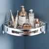 Stainless Steel Corner Bathroom Shelf