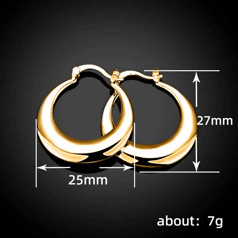 The Same Love Ear Buckle, High-End Geometric Metal Earrings, Fashionable Commuter Earrings.