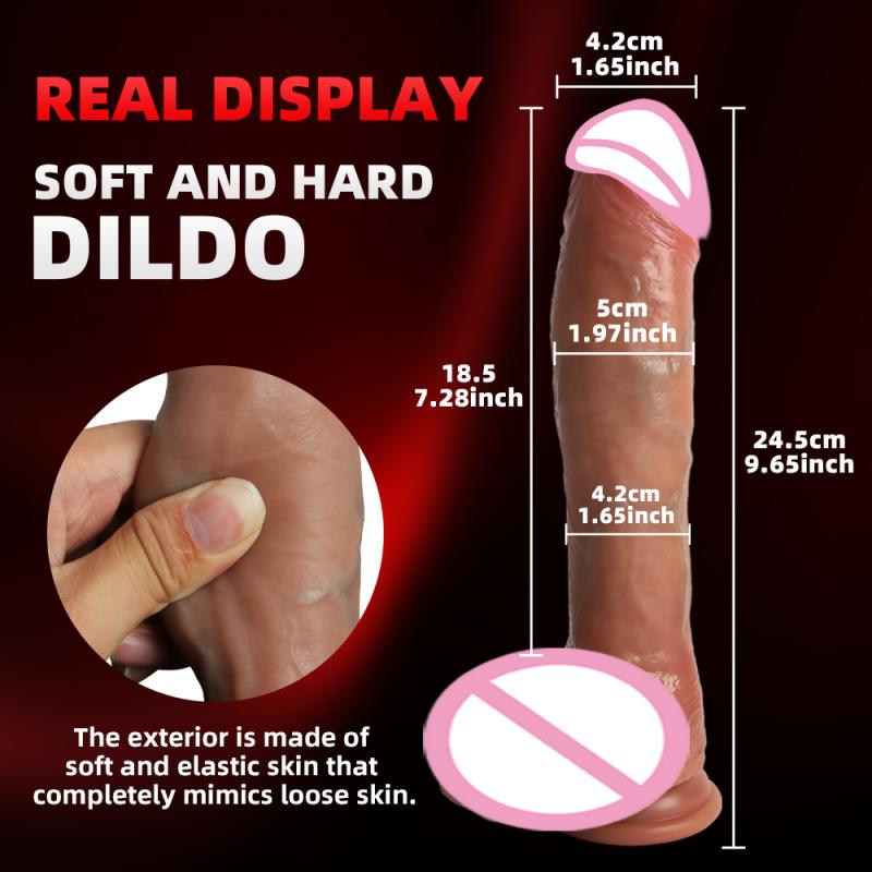 Realistic Dildo Penis Silicone Thrust Heating Remote Vibrator For Women Big Cock Masturbation Sex Toys Adult Products Sex Shop