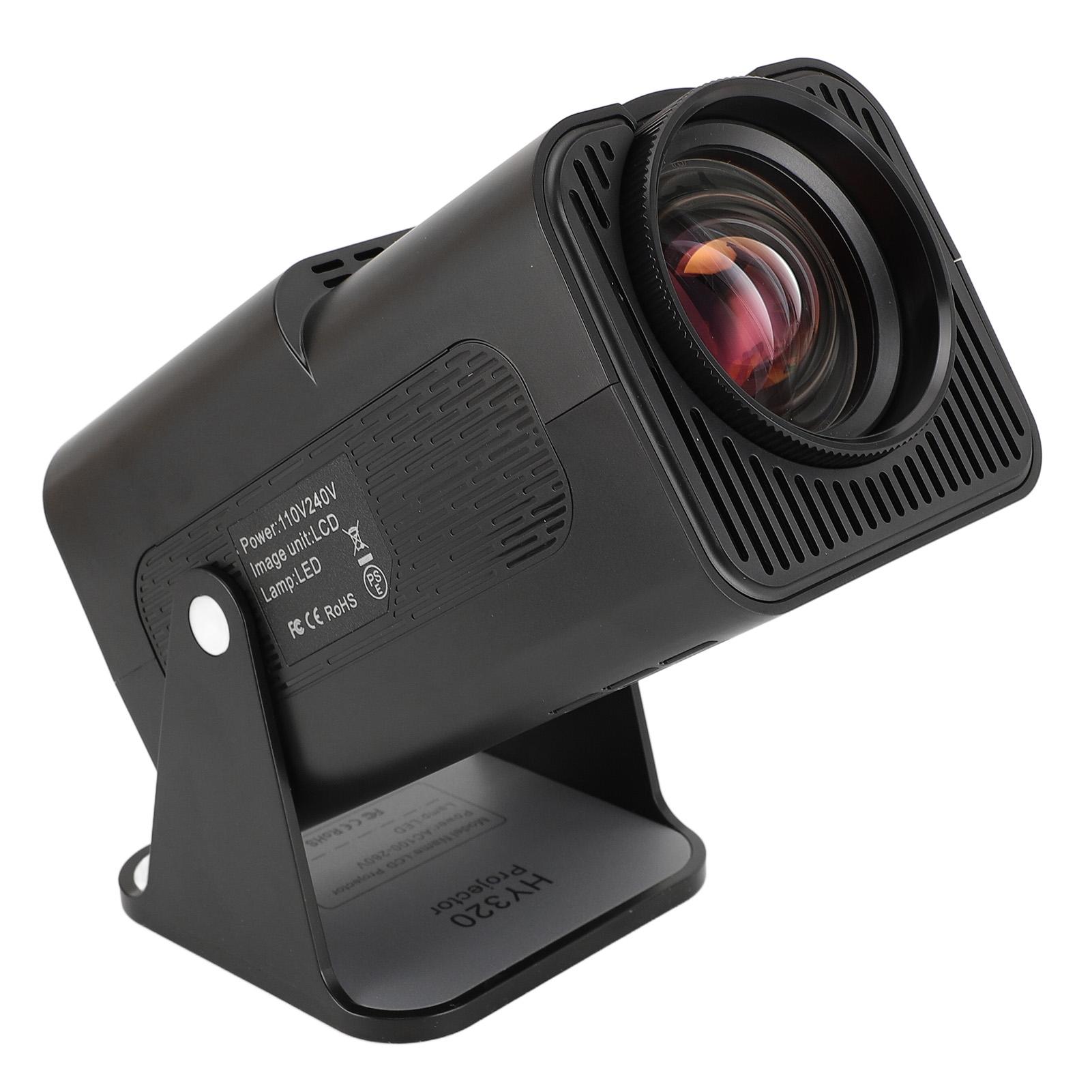 

Маленький проектор 4K с поддержкой WiFi 6 BT 5.0, автокоррекция, поворот на 180 градусов, портативный проектор для EU Plug