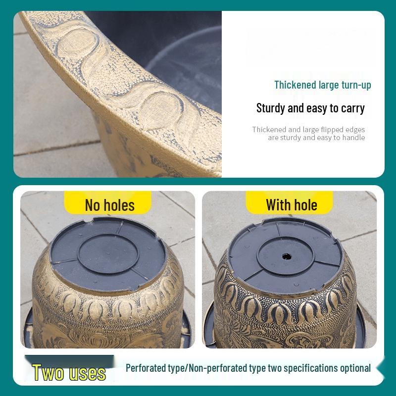 Large Round Resin Multi-Purpose Basin