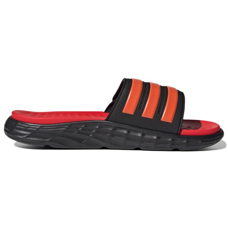 Adidas Duramo SL Slide Black Solar Red Unisex Sneakers Core-Black Vivid-Red FY8787