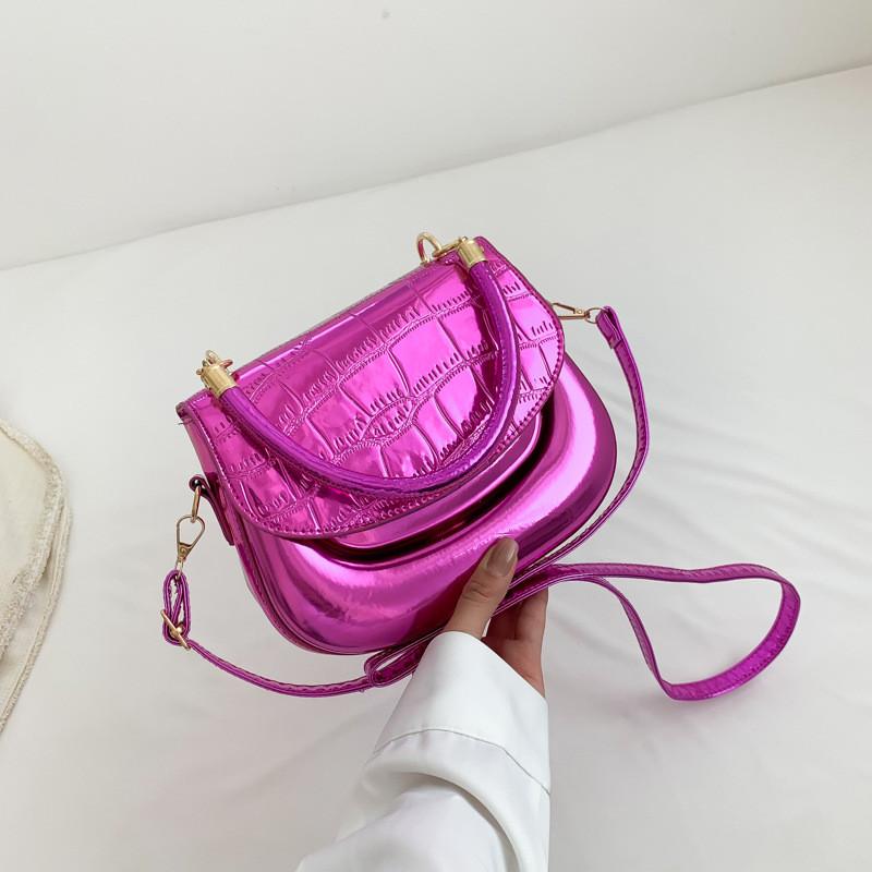 Chic Autumn New Women's Fashion Shoulder Bag Available In Black Gold Green Blue