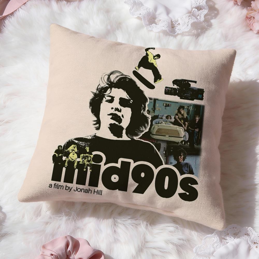 Movie M-Mid 90S Cushion Cover Premium Comfort Reversible Pillow Cove -Two in One Design for Any Room & Car Interior
