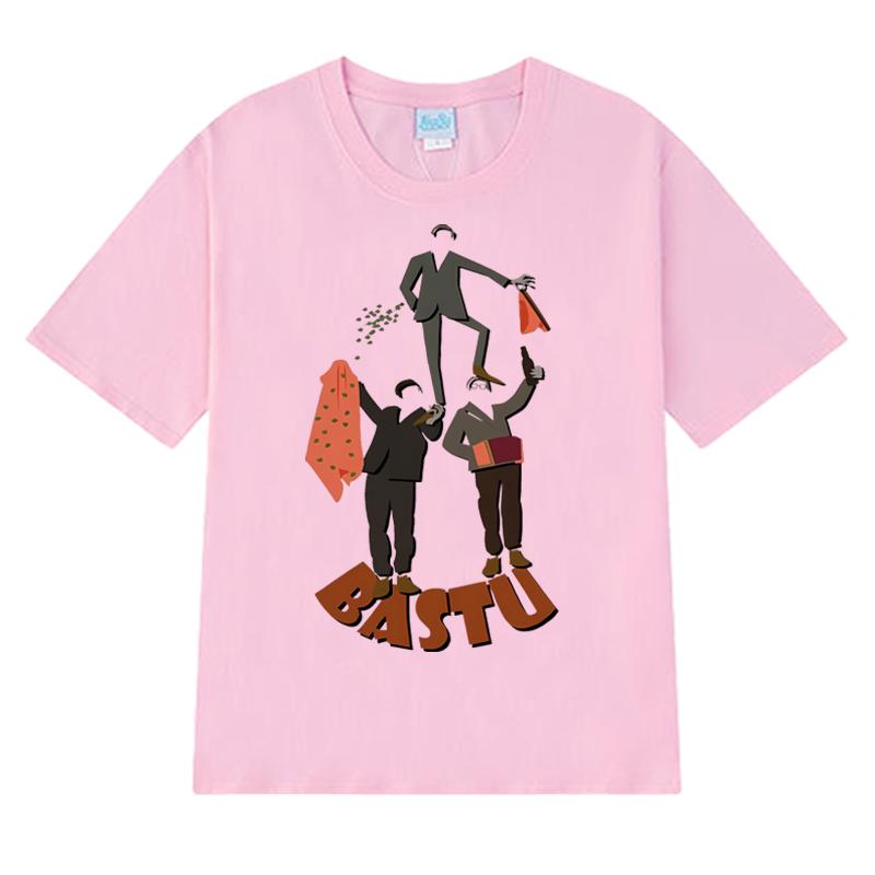 Eurovision 2025 T shirt New Men Women sweden finland KAJ bara bada bastu Graphic short sleeve T-shirts Unisex Casual Cotton Tops