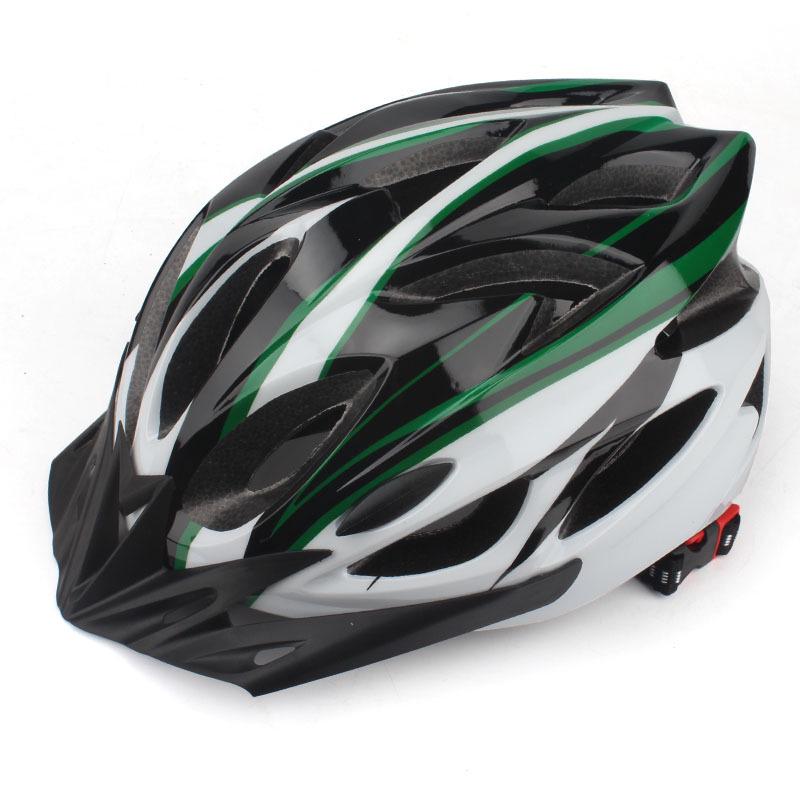 Cyklistická helma na horské kolo - Jednodílná, Vícebarevná, Unisex