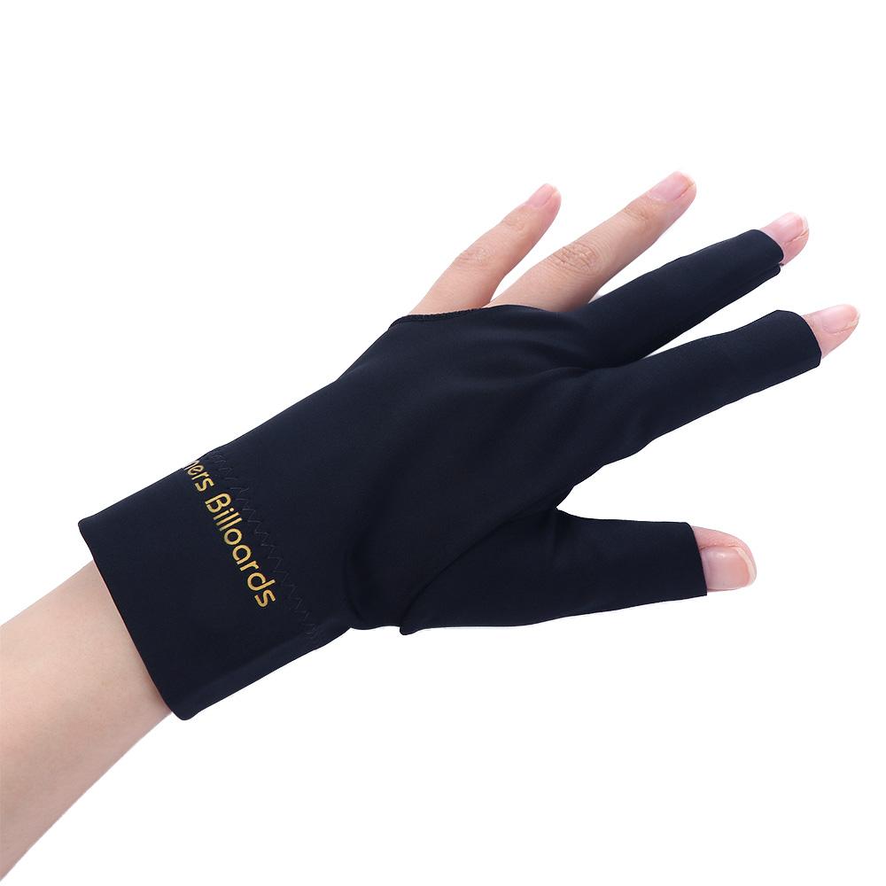 Table Game Non Slip Billiards Gloves Three-fingered Glove Billiard Cue Gloves Separate-finger Glove