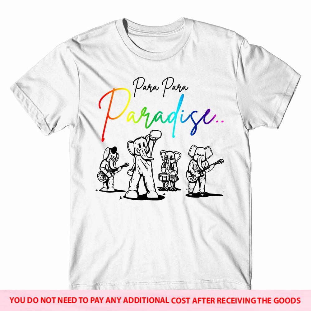 

Hot Coldplay Band Para Para Paradise White S-5XL Shirt SN176 Unisex T-Shirt XXXXL