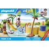 PLAYMOBIL 71529 Vacanciers avec piscine et bain à bulles - My Life - Dès 4 ans - Jeu de rôle créatif