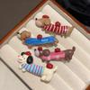 Cute Puppy Dog Duckbill Clip Hairpins New Trendy Ins Side Bang Hair Clip Barrettes For Girls Hair Accessories Cartoon Headwear