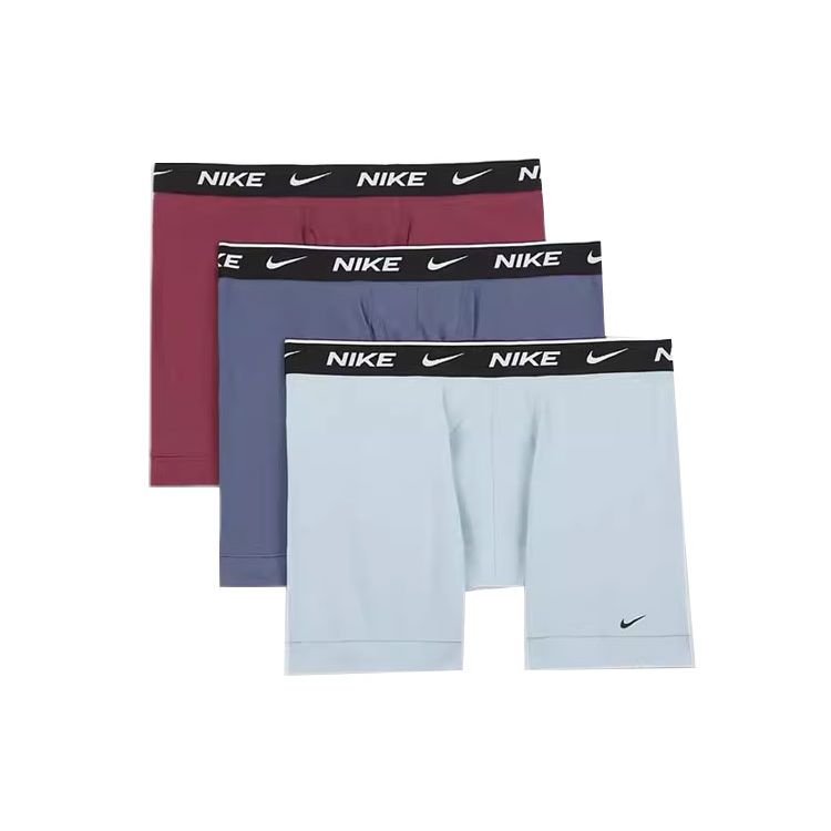 

Nike Solid Color Logo Boxer Shorts 3 Pack Men bottoms DV3970-442 S