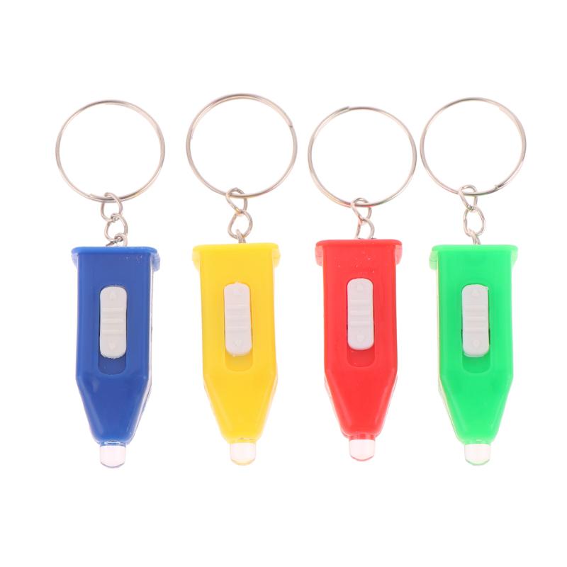 Pagoda Type Led Uv Flashlight Mini Blu-Ray Money Detection Lamp Portable Backlight Flash Torch Lamp Purple Color Flashlight