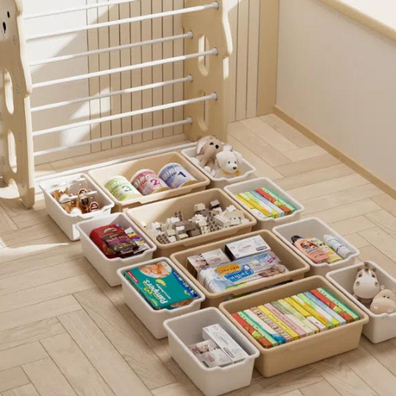 Children's Toy Storage Rack Baby Storage Rack Locker Multi-Layer Home Finishing Shelf Floor Standing Owl Storage Rack Cartoon
