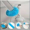 Mikrofiber Tavan Vantilatörü Toz Alma Aparatı Uzun Saplı Toz Kilitlemeli Yeniden Kullanılabilir ve Zahmetsiz Temizlik İçin Temizleyici Fırça