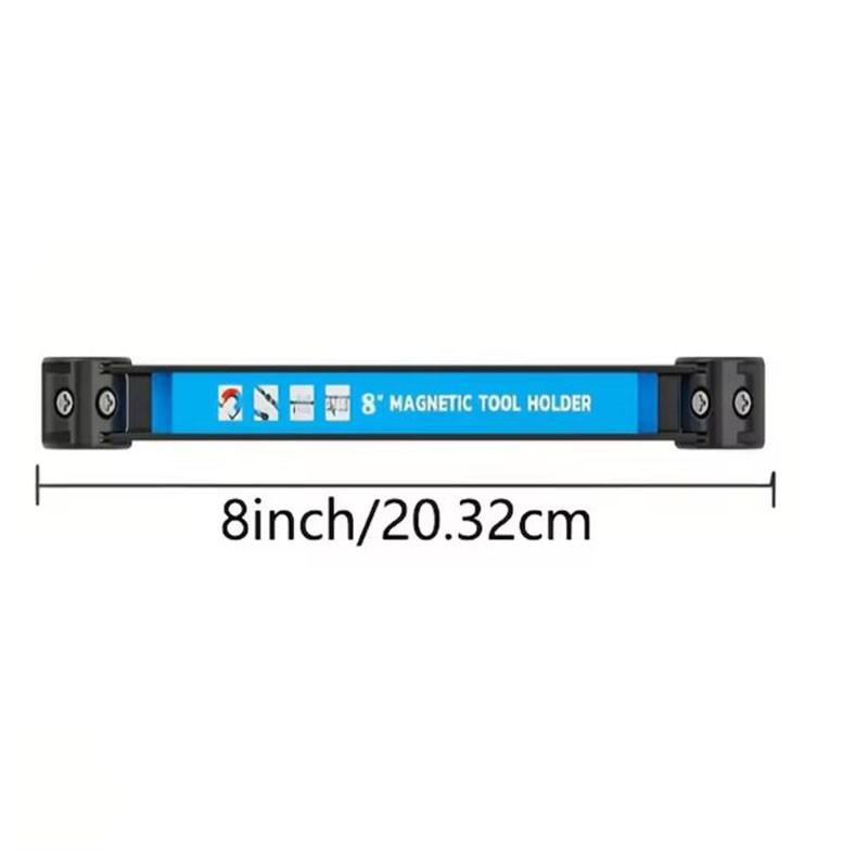 8,12,18,24inch Space Saving Metal Organizer Rack Strong Magnet Tool Magnetic Tool Holder Heavy Duty Tool Bar