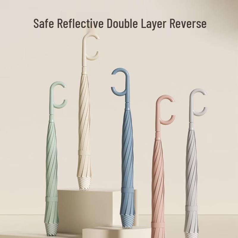 ZUODU Automatic Long-Handle Reverse Umbrella