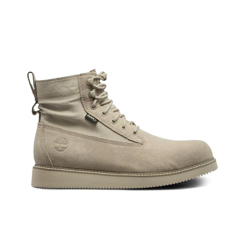 Timberland Breathable Durable Short Outdoor Boots Men Boots Beige A2646