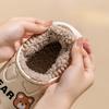 New Indoor Home Anti-slip Slippers for Women Wearing Cotton Shoes