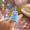3D Printed Candle, Birthday Party Decoration Prop for