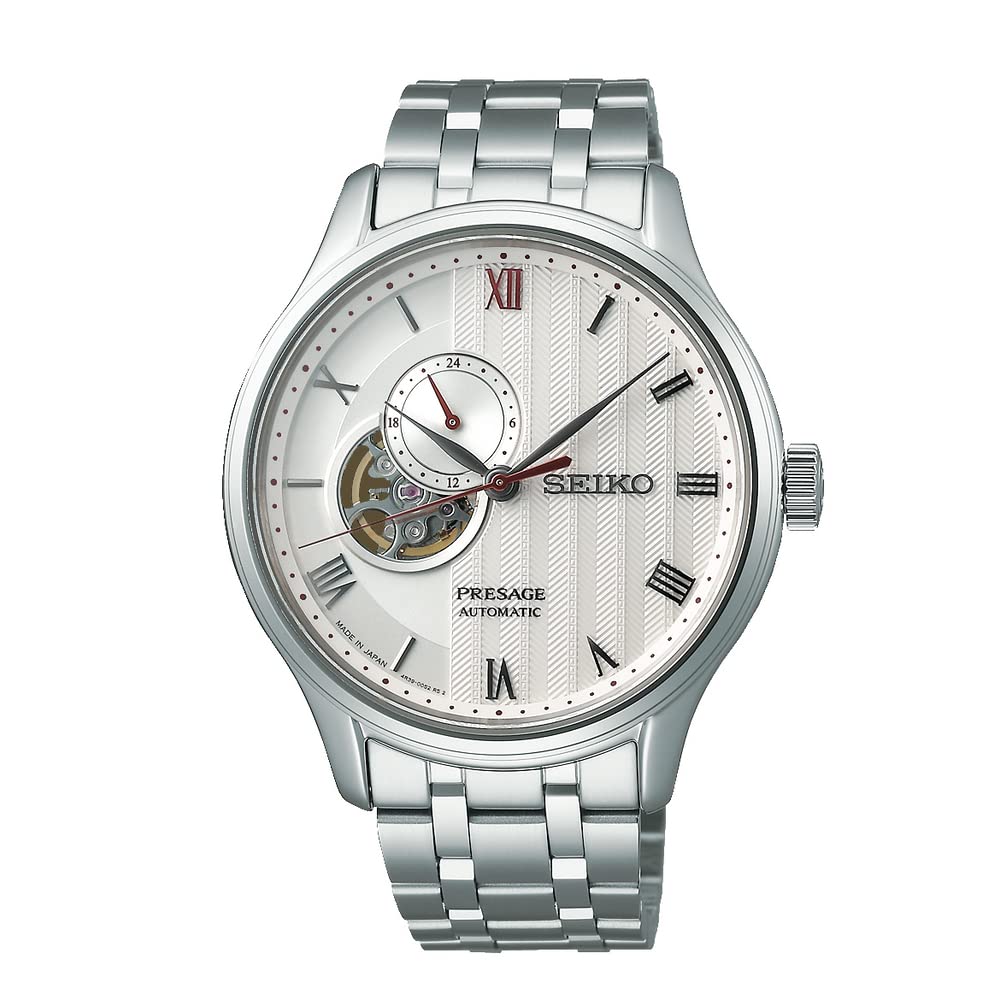 [SEIKO Watch] Men's Presage Basic Line "Japanese Garden" Silver SARY203 Wristwatch