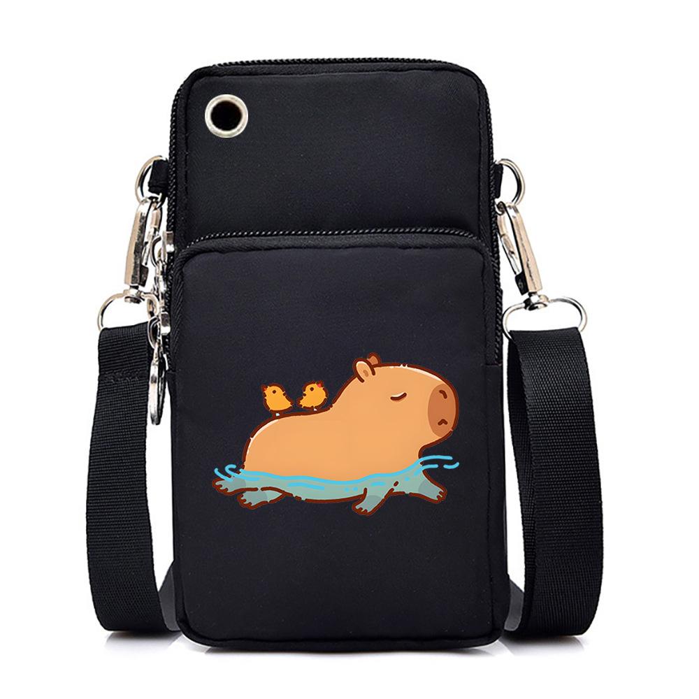 Милая Периферийная Сумка-Почтальон с Принтом, Многофункциональная Повседневная Сумка для Мобильного Телефона no specification