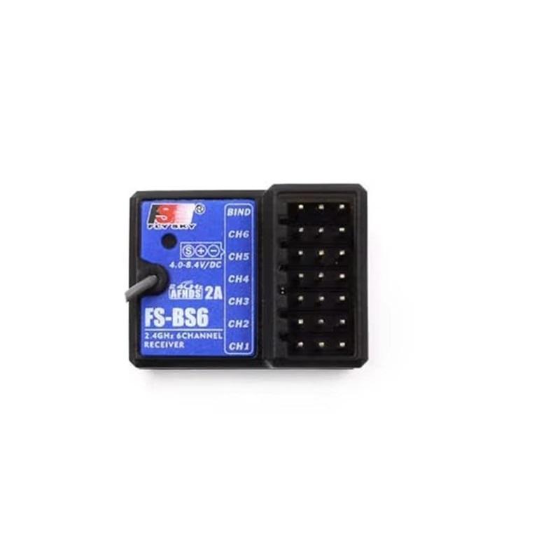 1/2/4 PCS FlySky FS-BS6 Receiver 2.4GHz 6CH AFHDS2 for FlySky FS-GT5 FS-IT4S Transmitter