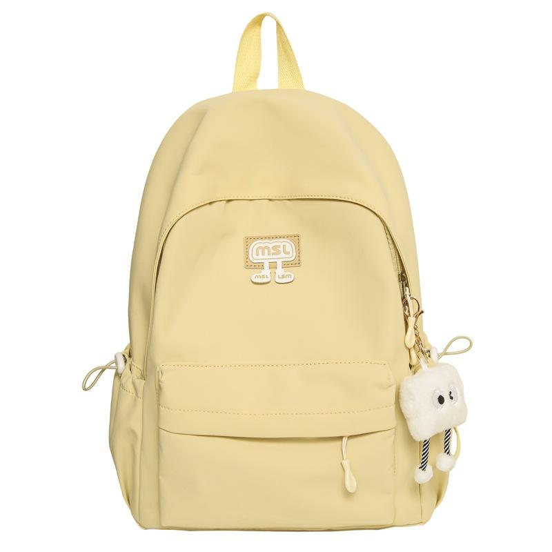 

Школьный рюкзак 2025 свежая девушка для улицы и отдыха большая вместимость рюкзак для старшей школы высокая ценность Single package without pendant