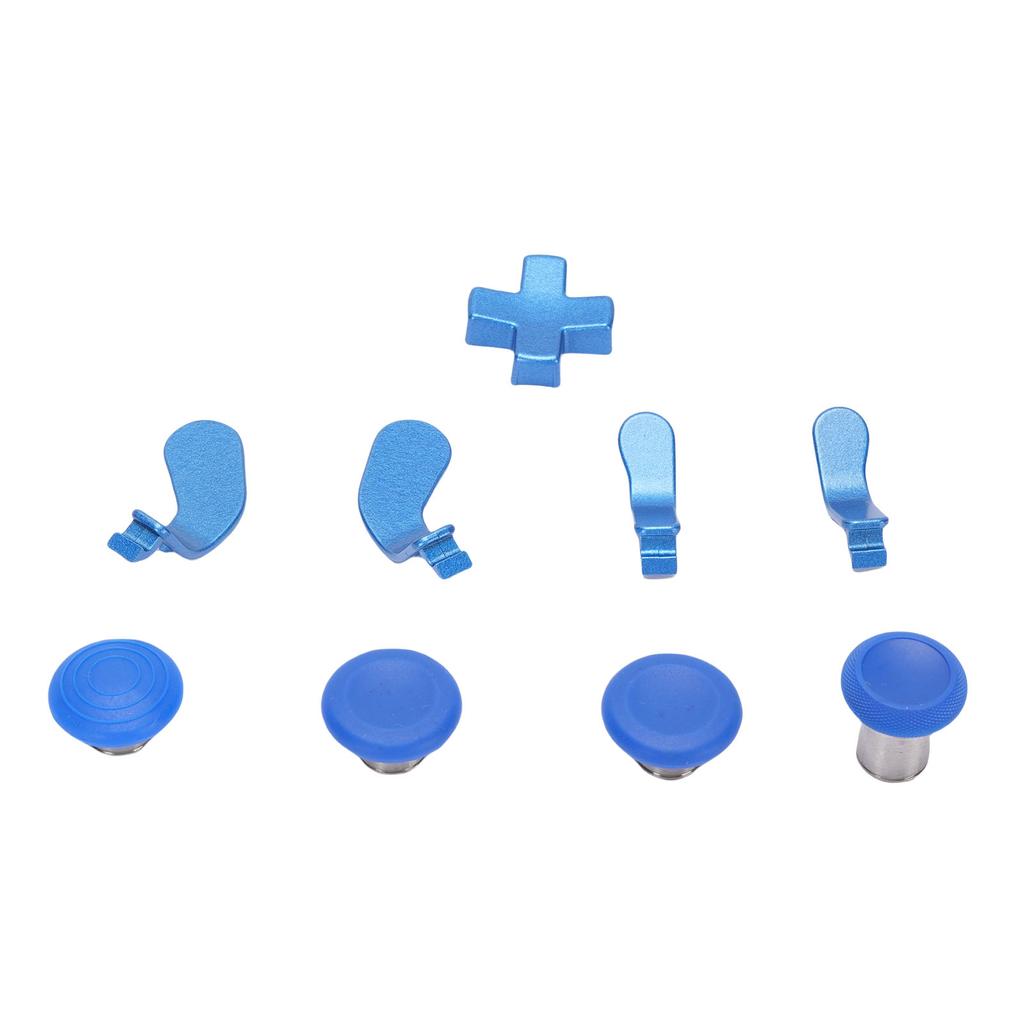 Metal Thumbsticks Replacement for Elite Controller Series 2 Core Includes 4 Joysticks 4 Paddles 1 Standard D Pads Blue