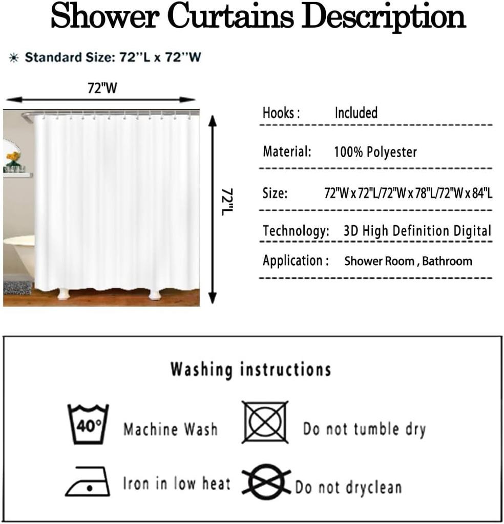 Crane Fabric Shower Curtain Flying Bird Flower Shower Curtain Boys Girls Japanese Crane Painting Bathroom Waterproof Accessori