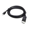 8K 60Hz MiniDP to DP Adapter Cable for Apple Laptops Connecting Monitors via Mini DP/Thunderbolt 2