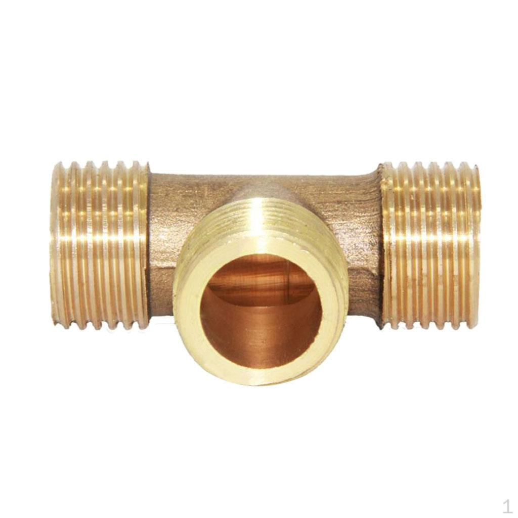 1/2 '' Brass Thread Fitting Coupler Plug DN15