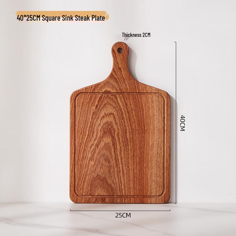 Wudan Wood Rectangular Serving Plate