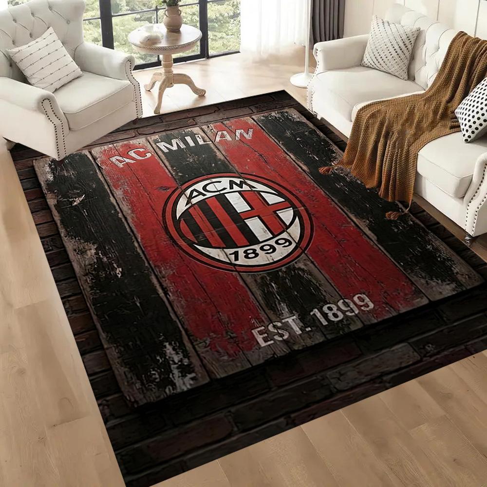 Ac Milan Floor Rug Office Rug Design For Dormitory Entryway Bedrooms Kitchen Antislip Carpet Decorate Offices Best For Christmas