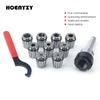 1Set ER25 ER32 Spring Collets 9Pcs With MTB2/MTB3 MT2/3 Morse Taper Holder Cone For CNC Milling Lathe Tool