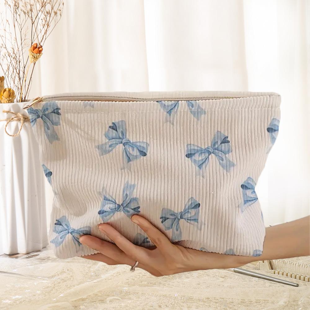 Pouch Printed Makeup Organizer Case Multifunctional Cosmetic Bag For Gift Organizer On-The-Go