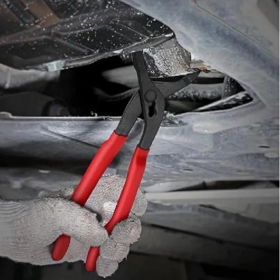Adjustable Oil Filter Pliers Auto Repair Tool for Oil Change Wrench Head Remover - Tool for Installation And Removal