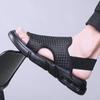 Herrsandaler Sommarsandaler Herr Herrs Casual Lädersandal Öppna Skor för Män Fiske Ny Mode Sportsko