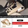 Für Toyota Land Cruiser 150 Prado J150 20211 2010-2023 Silikon-Schutzhülle für die Mittelkonsole Schmutzabweisendes Zubehör für den Innenraum