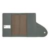 Delfonics Leather Flap Diary Cover, B6 (Dark Gray)