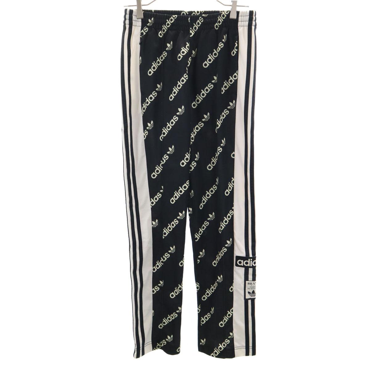 

adidas Originals Trefoil logo Adibreak Track pants S black Jersey Women Used