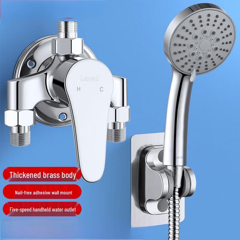 Exposed Shower Mixer Faucet Set