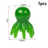 Resin Octopus Massage Comb Head Meridian Scraping Scalp Massager Tool Portable 8-Prong Head SPA Massage Comb For Anti Fatigue